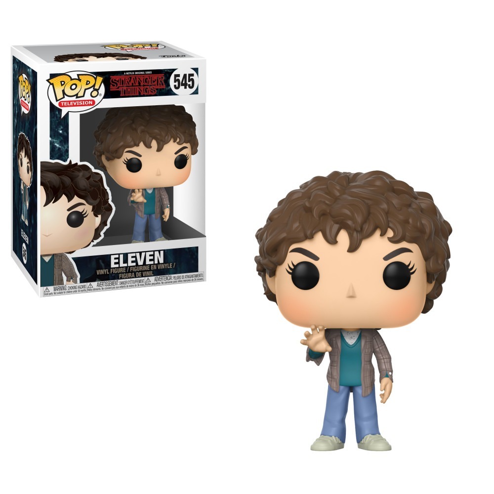 Funko Pop Stranger Things Eleven Street Clothes 545 Vinyl Figure Vaulted